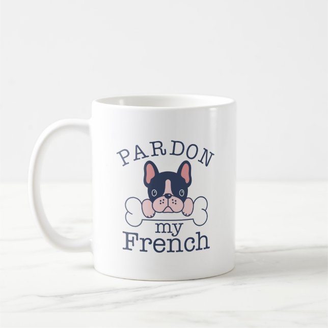 Mug Pardon de mon français (Gauche)