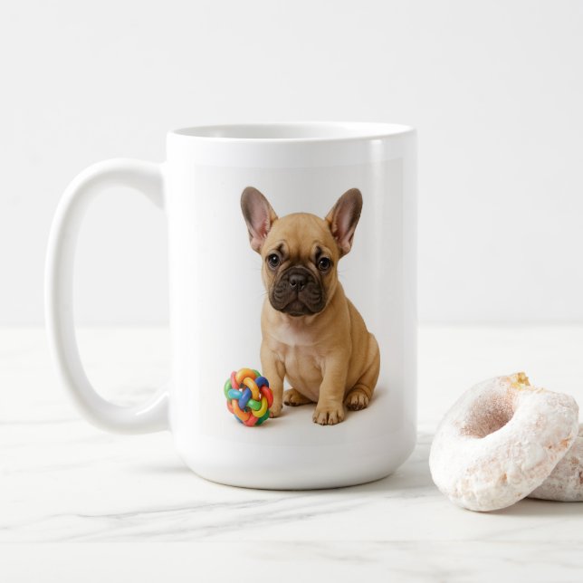 Mug Pardon My Cuteness - French Buldog Pup (Avec donut)