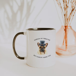 Mug Pardonnez-moi mon Frenchie adorable bulldog frança