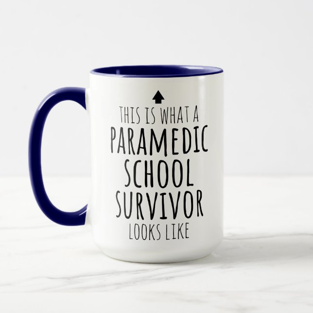 Mug Paredic School Survivor Personnalisé (Gauche)