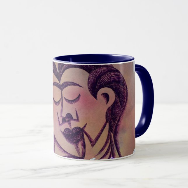 Mug Pareja de enamorados (Devant droit)