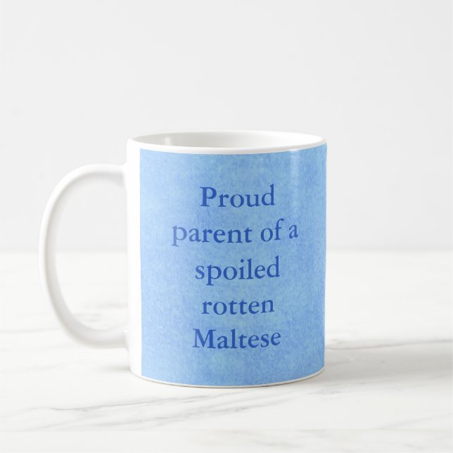 Mug Parent fier d'un Tasse-Garçon putréfié corrompu (Gauche)