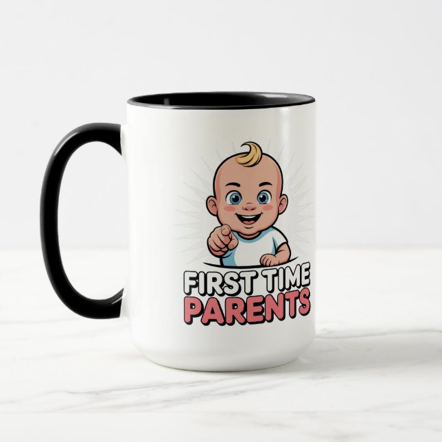 Mug Parents pour la première fois (Gauche)