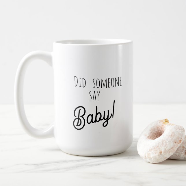 Mug Parents-to-be Faux Lace (Avec donut)