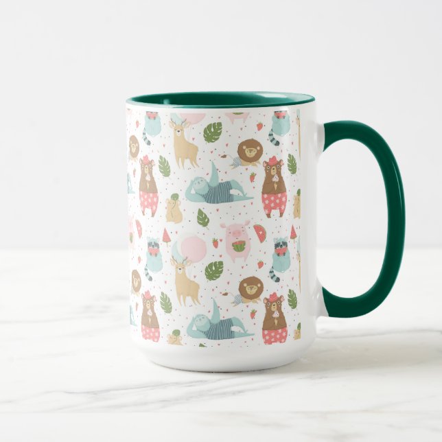 Mug Paresse et motif d'amis (Droite)