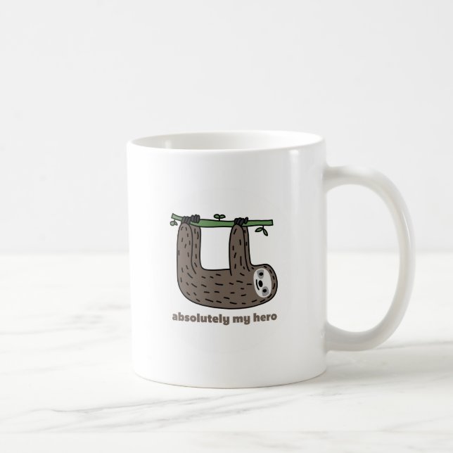 Mug Paresse le héros (Droite)