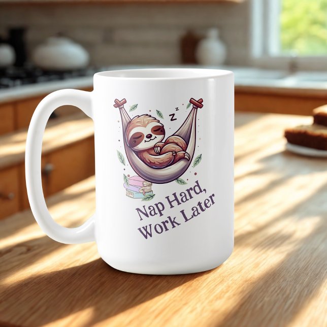 Mug Paresseux Dure Dodo (Créateur téléchargé)