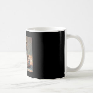 Mug Paresseux faisant du yoga, yoga hippie animal drôl