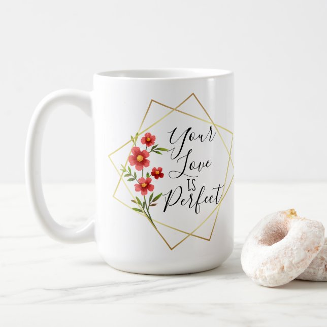 Mug Parfait Amour Latte (Avec donut)
