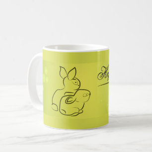 Mug Parfait, Cool Joyeux Pâques, Lapin