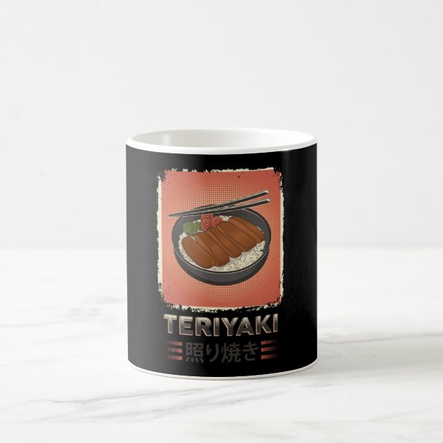 Mug Parfait de nourriture japonaise Teriyaki | Style R (Centre)