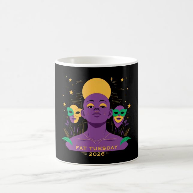 Mug Parfait pour Mardi Gras 2026 (Centre)