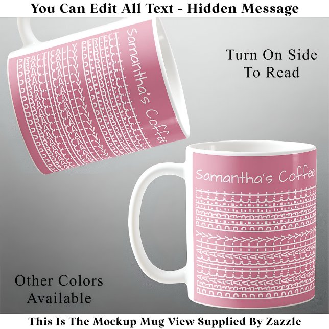 Mug Parfaitement Parfait & Message Caché 137WP (Créateur téléchargé)