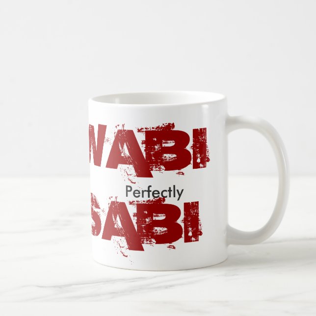 Mug Parfaitement WABISABI - Customisé (Droite)