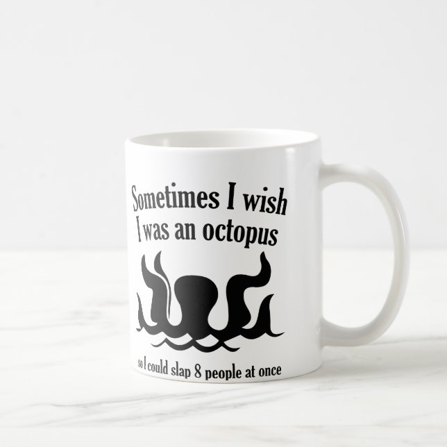 Mug Parfois, J'Aimerais Être Une Octopus (Droite)