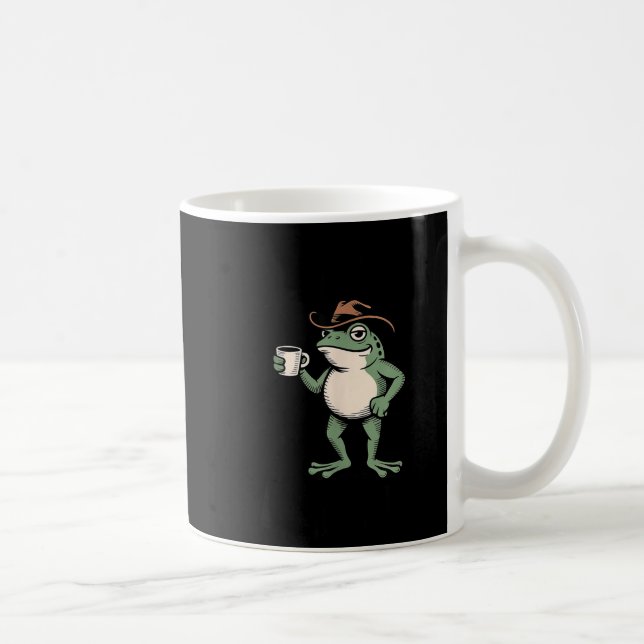 Mug Parfois je fais juste Fartin' Frog Meme Drôle de G (Droite)