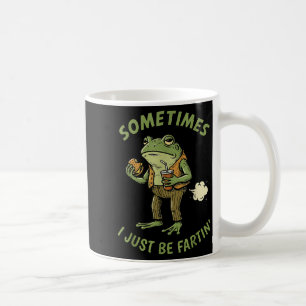 Mug Parfois je fais juste que je péte Grenouille Vinta