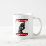 Mug Parfois je m'assieds et pense et parfois je<br><div class="desc">Parfois je m'assieds et pense et parfois je m'assieds juste.</div>