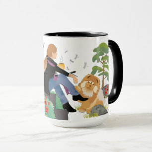 Mug PARFOIS, JE M'ASSIS ET PENSE Chow - choisir le sty