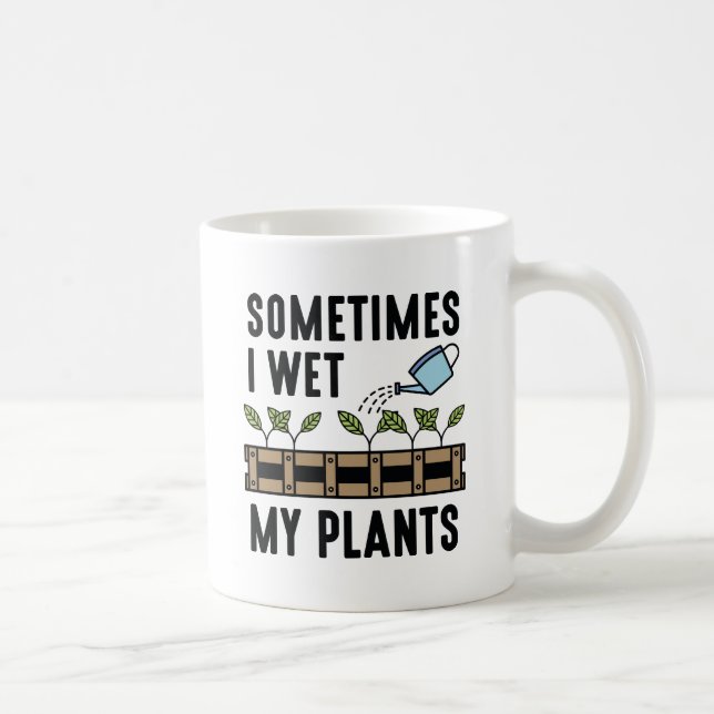 Mug Parfois, je regarde mes Plantes (Droite)