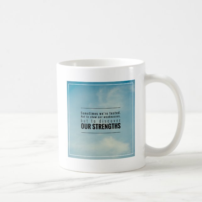 Mug Parfois nous sommes examinés (Droite)