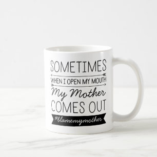 Mug Parfois, Quand J'Ouvre Ma Bouche Personnalisé #Ha