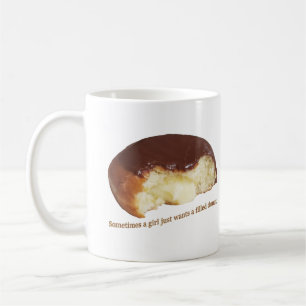Mug Parfois une fille veut juste un beignet rempli