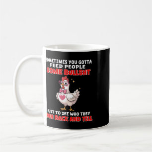Mug Parfois, vous devez donner aux gens du blabla just