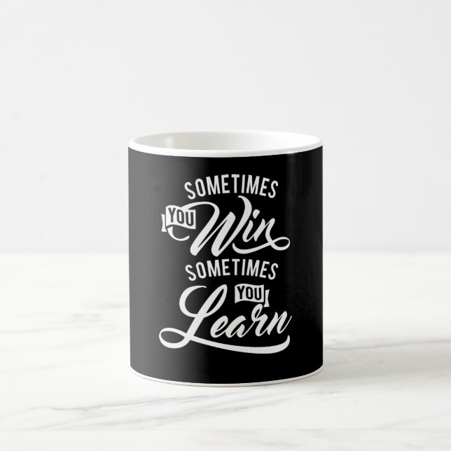 Mug Parfois, vous gagnez Parfois, vous apprenez (Centre)
