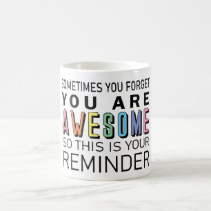 Mug Parfois, vous oubliez que vous êtes une super mot