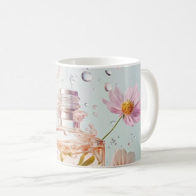 Mug Parfum d'essence florale (Devant droit)