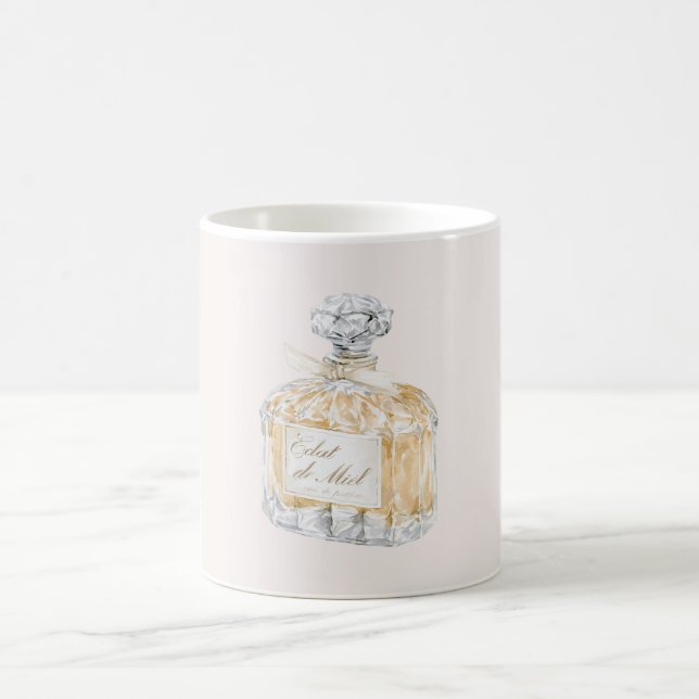 Mug Parfum français avec nœud (Centre)