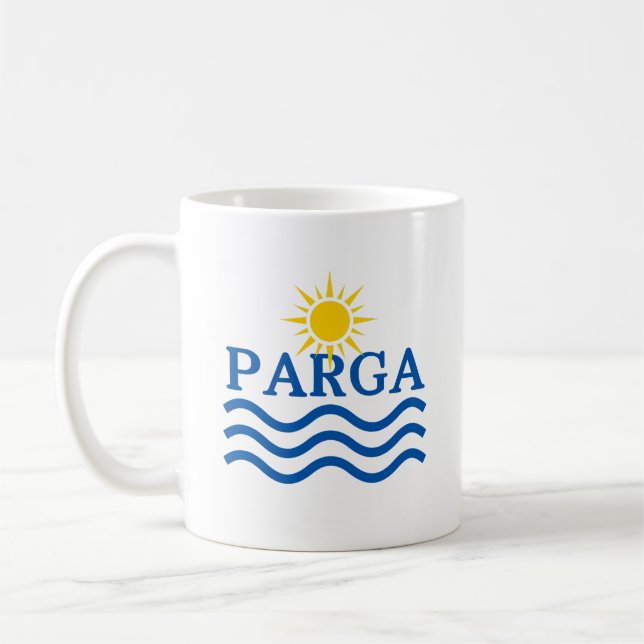Mug PARGA Grèce, Sun Waves (Gauche)