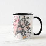 Mug Paris Bonjour<br><div class="desc">Paris Bonjour</div>