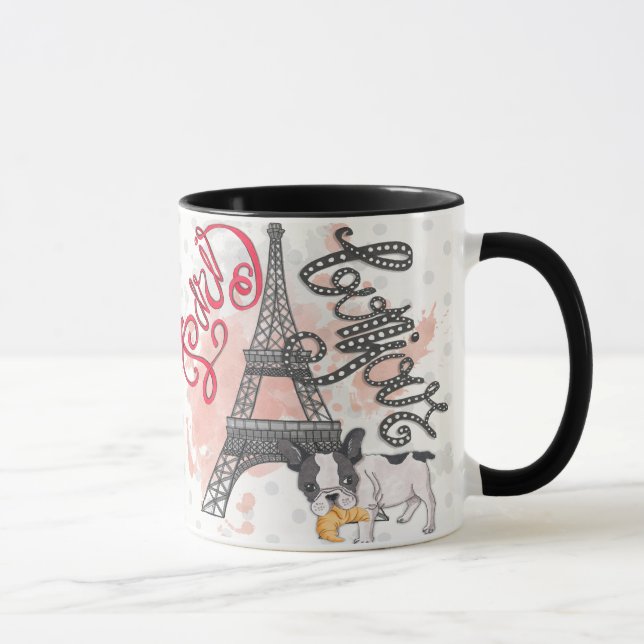 Mug Paris Bonjour (Droite)