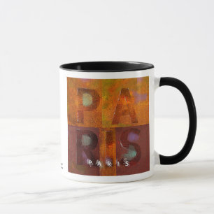 Mug Paris (conception de "carrés")