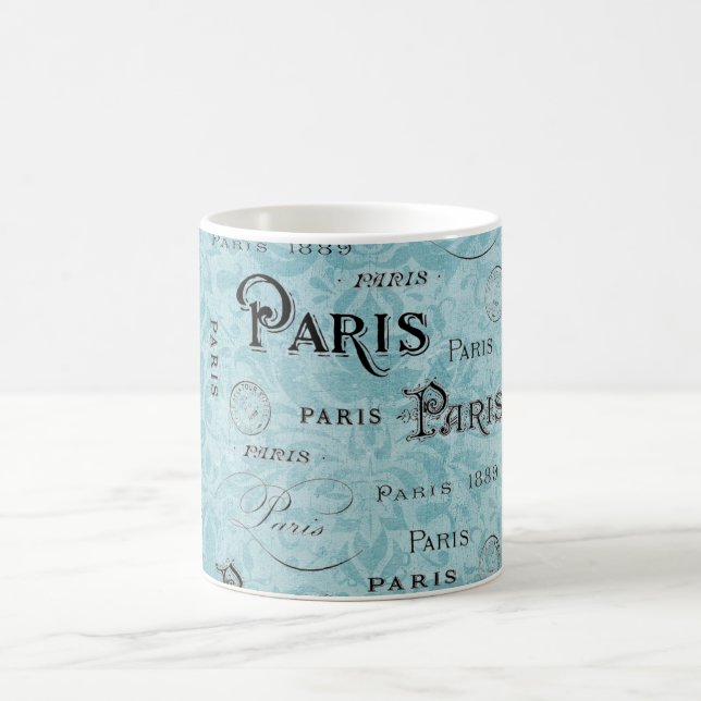 Mug Paris | Damas bleues (Centre)