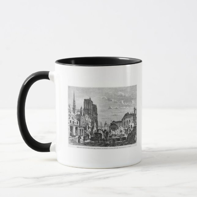 Mug Paris, démolition d'une partie de la citation (Gauche)