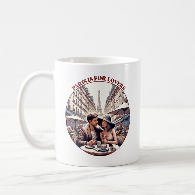 Mug Paris est pour les amoureux (Gauche)
