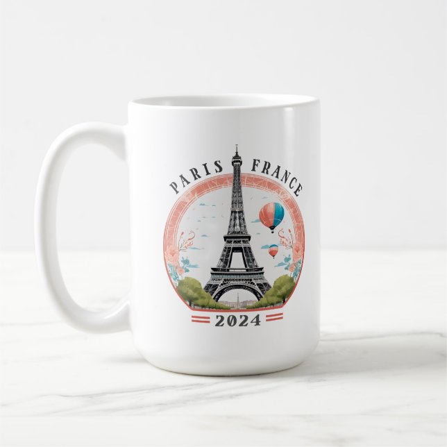 Mug Paris France 2024 Mugs, Paris France 2024 (Gauche)