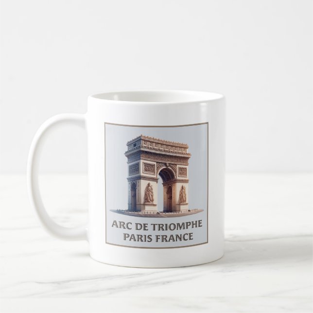 Mug Paris France Arc de Triomphe (Gauche)