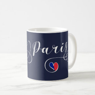 Mug Paris Heart Mug, France