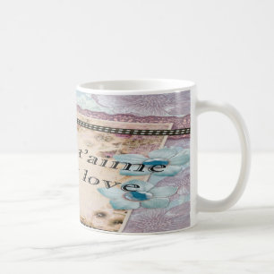 Mug Paris Je t'aime Mon amour Style Vintage