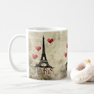 Mug Paris, la Tour Eiffel et le Parchemin des Ballons