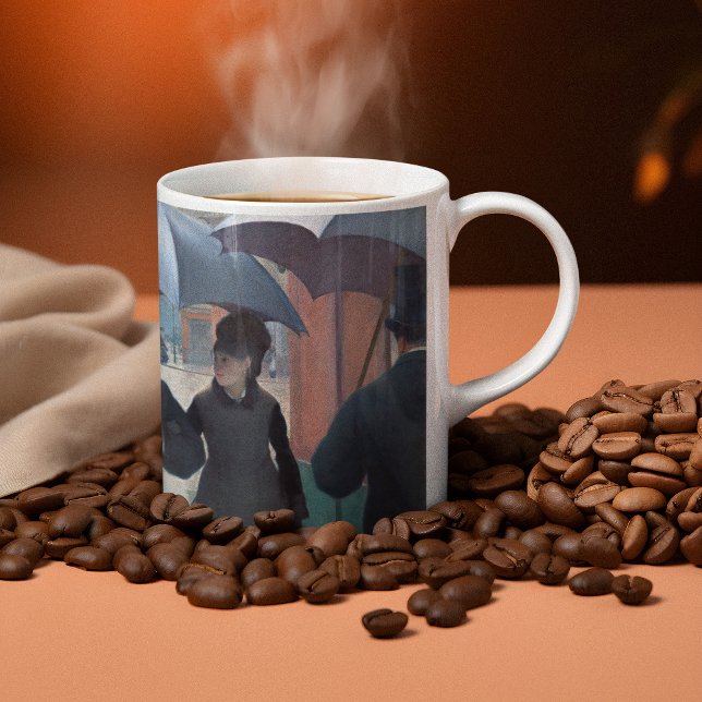 Mug Paris Street ; Rainy Day par Gustave Caillebotte (Créateur téléchargé)