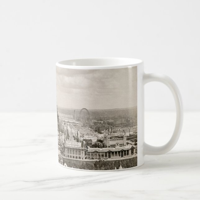 Mug Paris : Tour Eiffel, 1900 (Droite)
