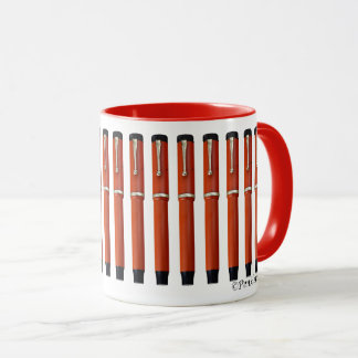 Mug Parker Duofold Big Red Fontain Pens
