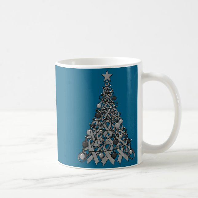 Mug Parkinson’s Disease Ribbon Suprt Family Matching C (Droite)