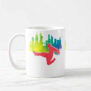 Mug Parkour City Sunset Parkour Freerunning