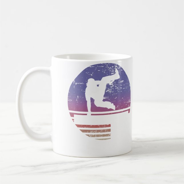 Mug Parkour Freerunning Équilibre Course Sport Freerun (Gauche)